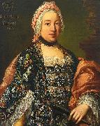 Portrait der Anna Maria von Lippert, mit Wappen und Jahreszahl unknow artist